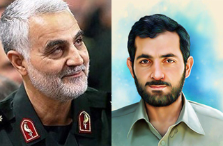 از شهید مهدی باکری در جبهه تا شهید قاسم سلیمانی در سوریه!