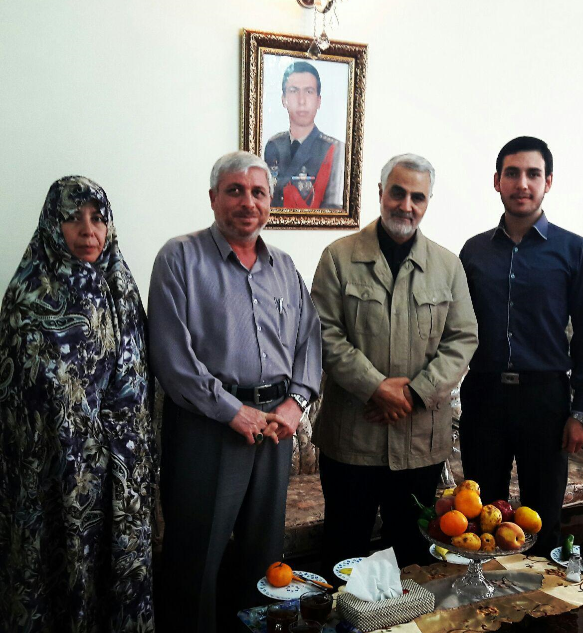 پدر شهید:حاج قاسم می&zwnj;خواست دوبار شهید شود + تصاویر