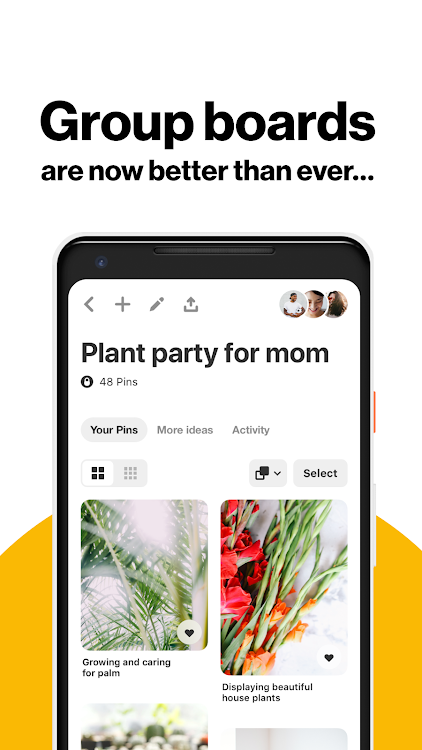 دانلود Pinterest 7.43.0 - برنامه شبکه اجتماعی پینترست مخصوص اندروید
