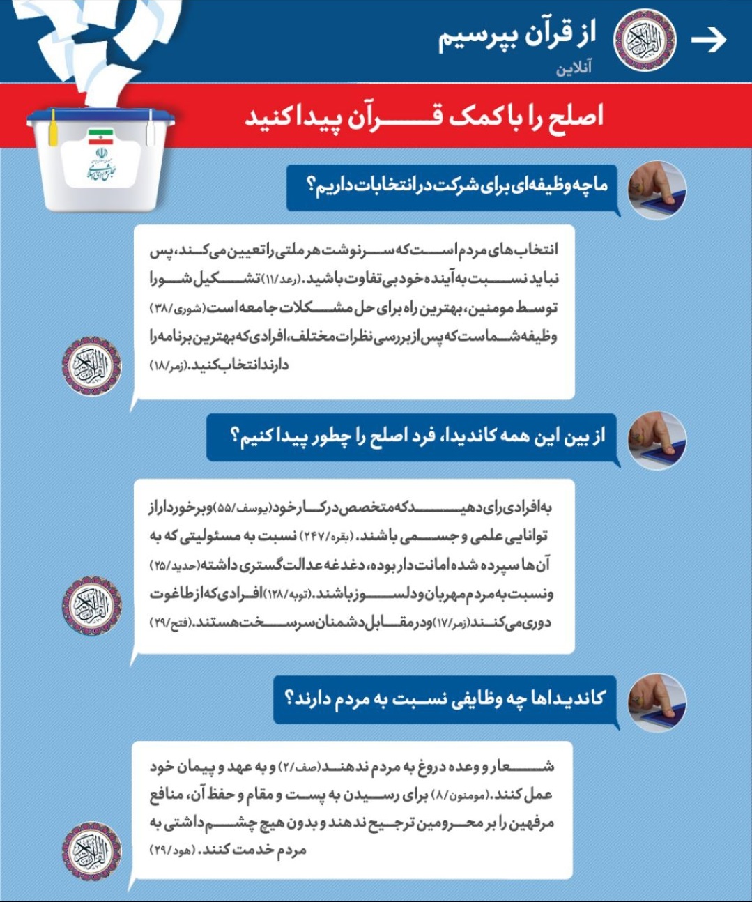 با کمک قرآن 