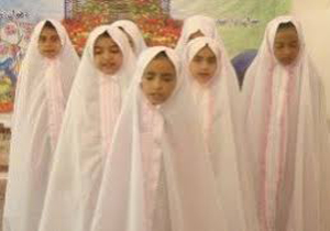 جشن تکلیف یکهزار نفری دانش آموزان دختر در آمل