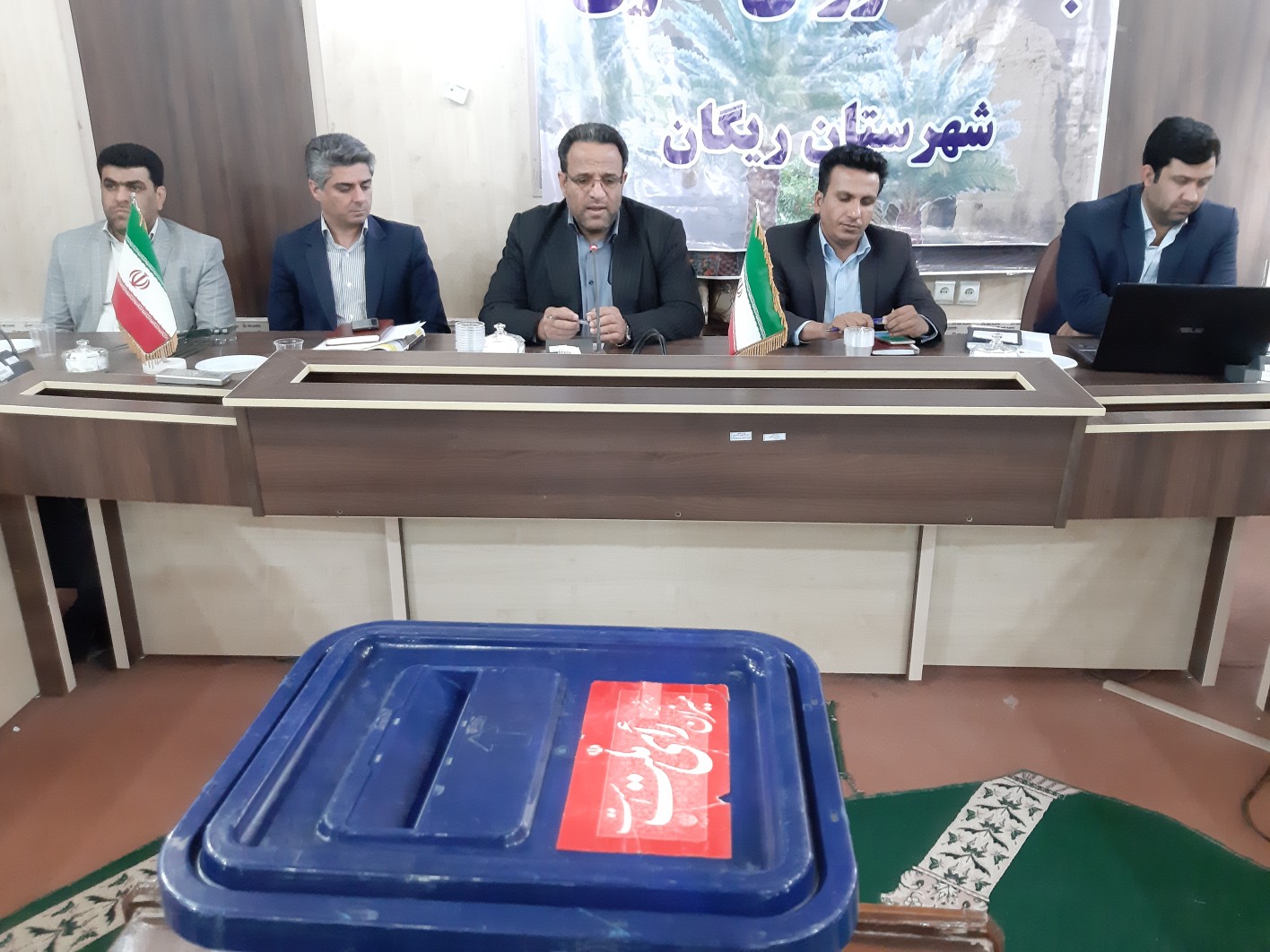 آمادگی ۵۲ صندوق اخذ رای برای جمع آوری آرا در ریگان