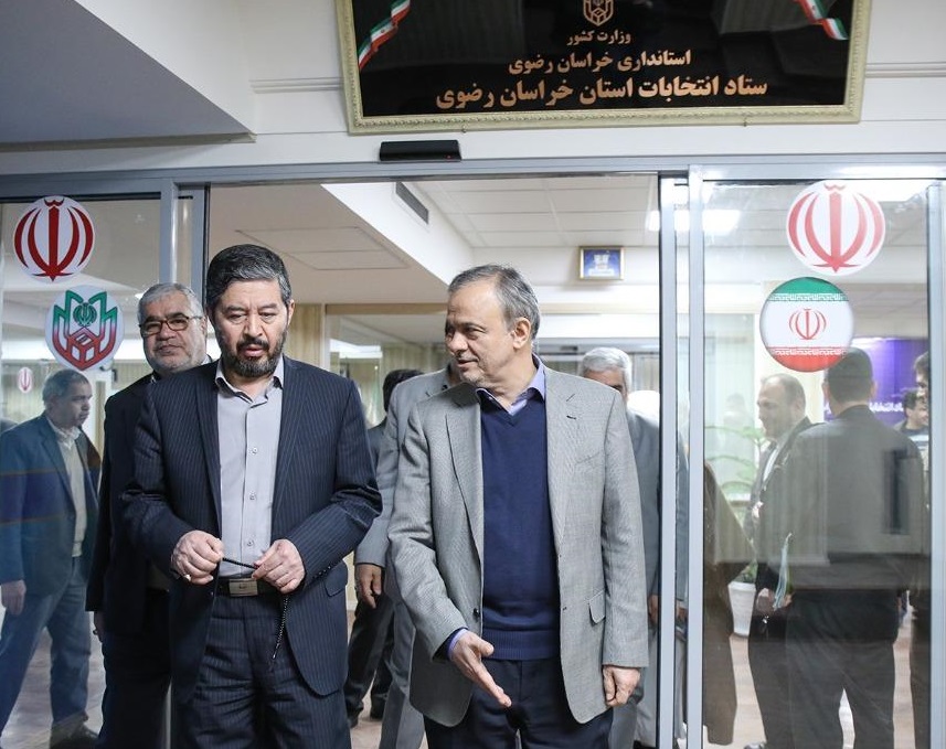 استاندار و اعضای شورای تامین خراسان رضوی از ستاد انتخابات استان بازدید کردند استاندار و اعضای شورای تامین خراسان رضوی از ستاد انتخابات استان بازدید کردند