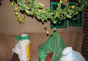برپایی نمایشگاه خیمه فاطمیه در مراغه