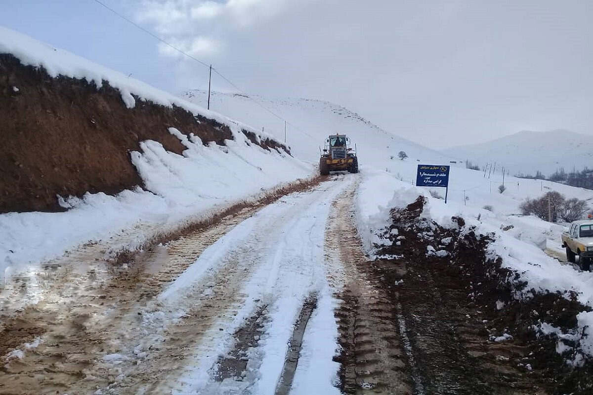 مسیر ۶۵ روستای شهرستان ابهر بازگشایی شد