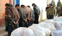 کشف بیش از ۱۴۰ کیلو تریاک توسط مرزبانان در مشهد
