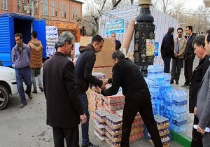 جمع آوری کمک‌های مردم گرمسار برای سیل‌زدگان سیستان و بلوچستان