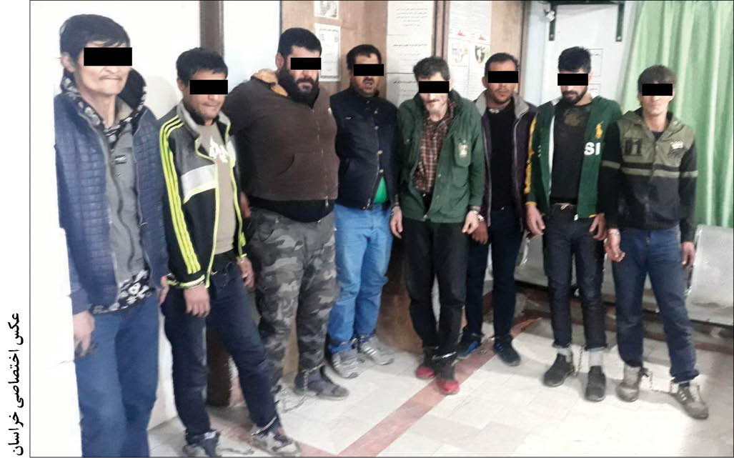 دستگیری ۸ عضو باند‌سرقت‌ در «پاتوق‌سیاه»