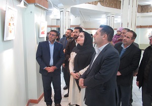گشایش نمایشگاه تصویرسازی در شهرکرد