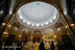 بازدید گردشگران نوروزی از کاخ گلستان