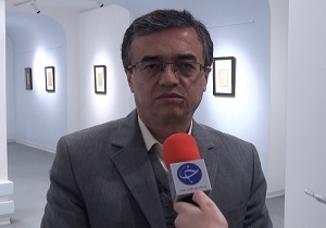 نکوداشت خوشنویس نام آشنای کردستانی