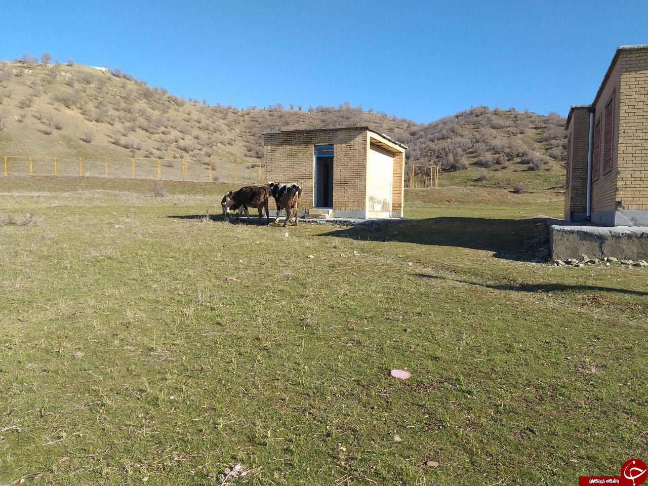 مدرسه بدون حیاط در روستای &laquo;صفر مرزی میرآباد&raquo; + تصاویر