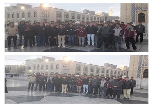 اعزام کاروان دانش آموزی زائر اولی چادگان به مشهد مقدس