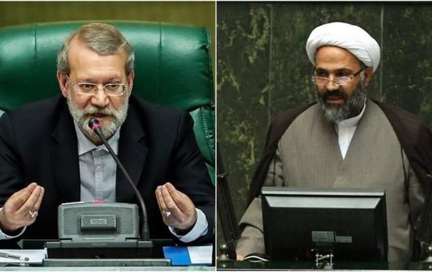 پژمان&zwnj;فر: آقای لاریجانی شما نمی&zwnj;گذارید ما حرف بزنیم/ لاریجانی: مظلوم نمایی نکنید، میکروفن در اختیار شماست