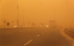سرعت وزش باد در زابل به ۷۲ کیلومتر بر ساعت رسید