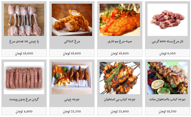 قیمت گوشت مرغ قطعه بندی در غرفه&zwnj;های تره بار