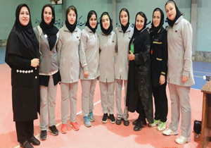 اعزام تیم طناب کشی بانوان مهابادی به مسابقات نهایی کشور