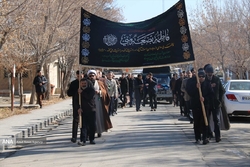 سوگواری دانشگاهیان دانشگاه آزاد اسلامی همدان در شهادت حضرت فاطمه زهرا(س)