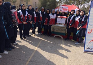برگزاری پویش سیل مهربانی همکلاسی‎ها در شهرستان یزد
