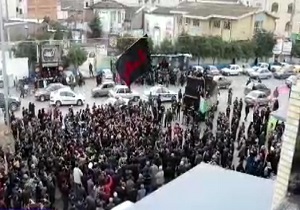 مراسم عزاداری شهادت دخت نبی مکرم اسلام در بابل + فیلم