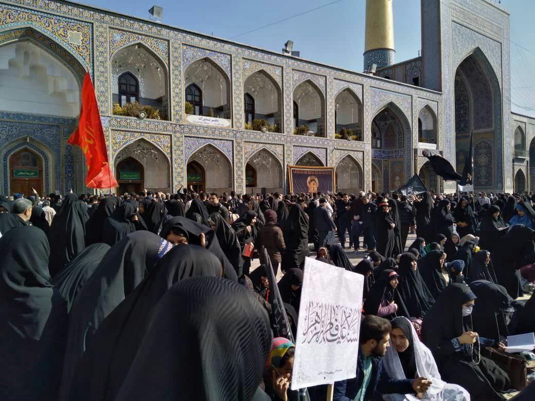 اجتماع عظیم فاطمیون در مشهد مقدس