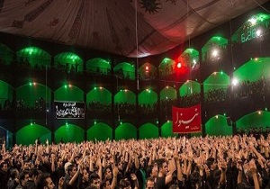 هیئت‌های عزاداری یزد به سر و سینه زدند