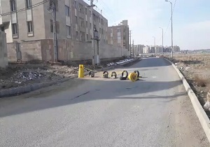 نگاهی به وضع نامناسب معابر در مسکن مهر صفادشت + فیلم