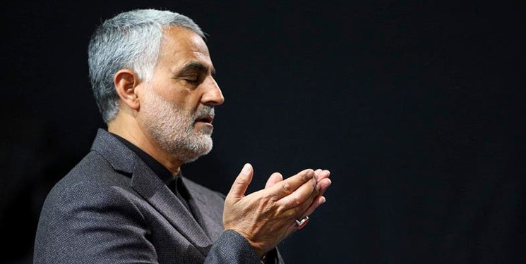 دعایی که وسط گریه &laquo;حاج قاسم&raquo; را به خنده انداخت