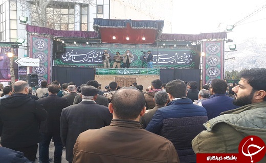 عزاداری مردم لرستان در غم شهادت یاس نبوی+تصاویر