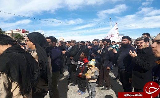 عزاداری مردم لرستان در غم شهادت یاس نبوی+تصاویر