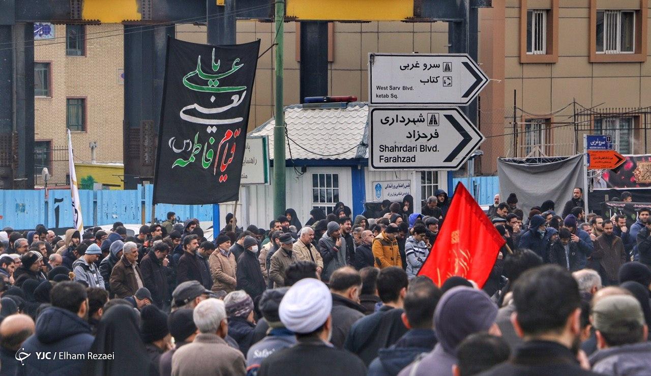 تجمع امروز فاطمیون در منطقه سعادت آباد تهران + تصاویر تجمع امروز فاطمیون در منطقه سعادت آباد تهران + تصاویر
