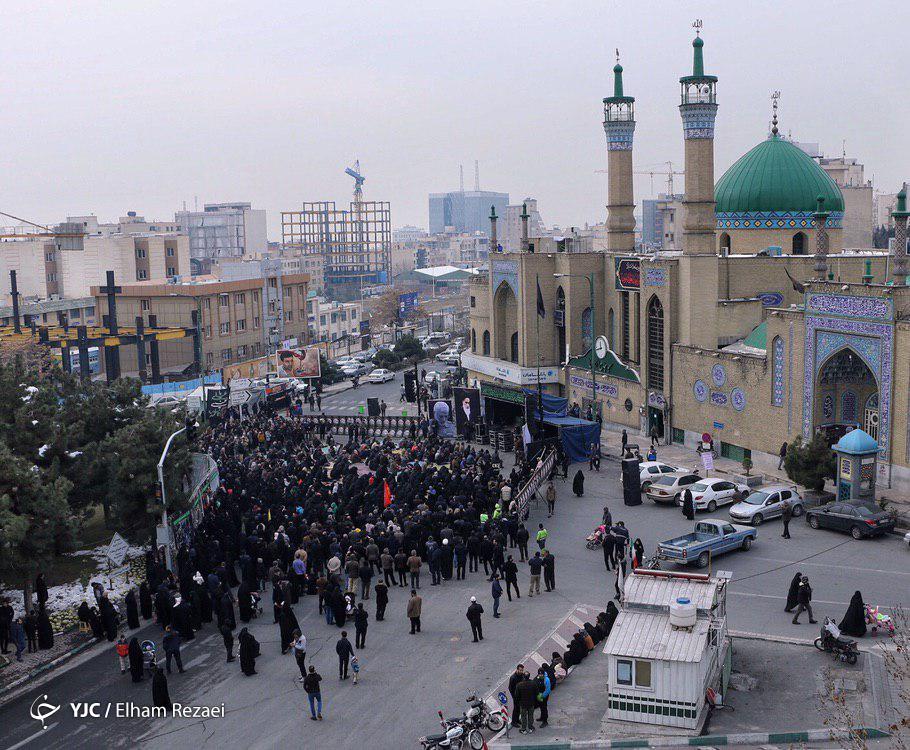 تجمع امروز فاطمیون در منطقه سعادت آباد تهران + تصاویر تجمع امروز فاطمیون در منطقه سعادت آباد تهران + تصاویر