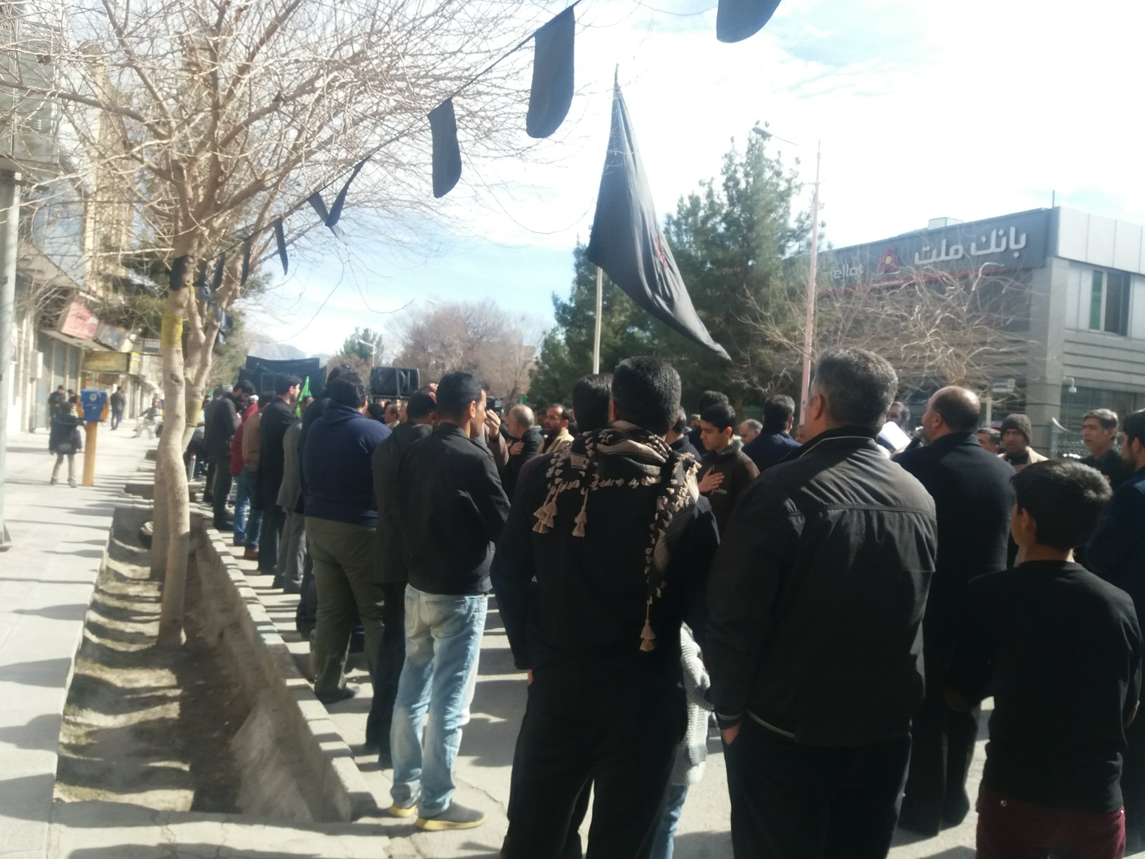 کرمان غرق عزای فاطمه