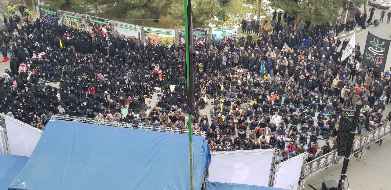تجمع فاطمیون تهران در سعادت&zwnj;آباد برگزار شد