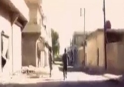 وداع با شکوه با پیکر شهید جواد الله کرم + فیلم