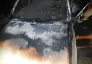 استفاده از گاز پیک‌نیک موجب آتش‌سوزی خودرو پراید شد