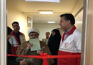 افتتاح اتاق پرکتیک جمعیت هلال احمر شهرستان یزد