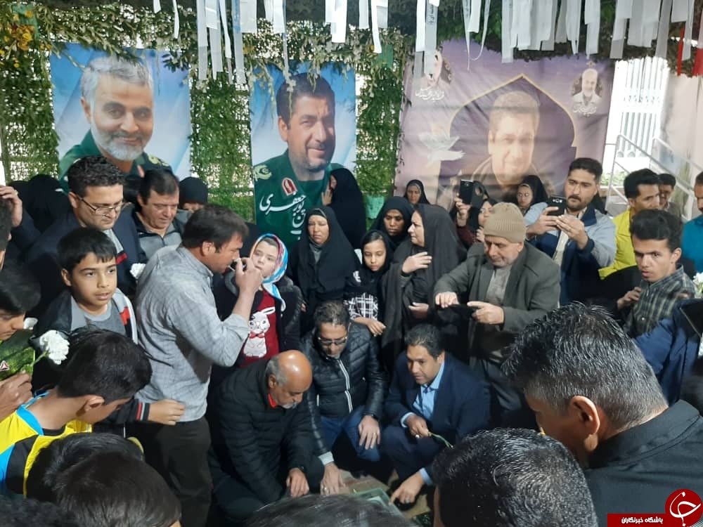 ادای احترام مسئولان استعدادیابی فدراسیون فوتبال به سردار دل&zwnj;ها