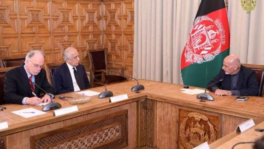 گفتگوی اشرف غنی و خلیلزاد درباره جزئیات طرح &laquo;کاهش خشونت&raquo;