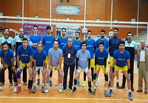 پایان رقابت‌های والیبال لیگ دسته دو کشور در شهرکرد
