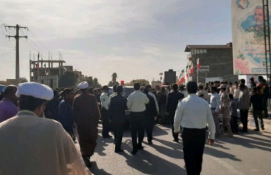 تشییع حجت صداقت، مامور نیروی انتظامی در رودبار جنوب
