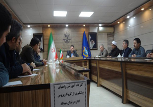 آموزش پیشگیری از ویروس کووید ۱۹ در زندان مهاباد