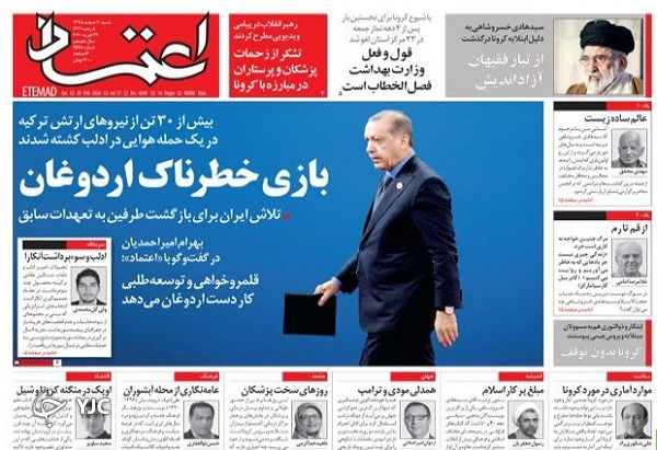 سفیدپوشان در خط مقدم/ هفته بیم و امید/ جدال تزار و سلطان در شام/ به مردم یارانه کرونا بدهید
