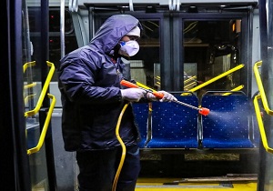 آغاز ضدعفونی اماکن عمومی در بروجرد