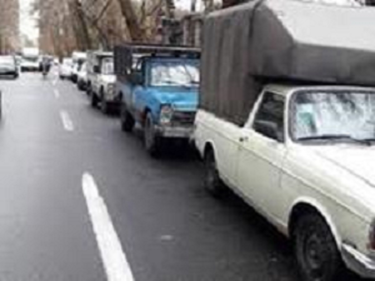 ساماندهی وانت بار‌ها در شهرستان آبیک