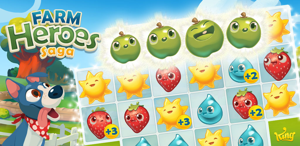 دانلود Farm Heroes Saga 5.33.12 - بازی پازل 