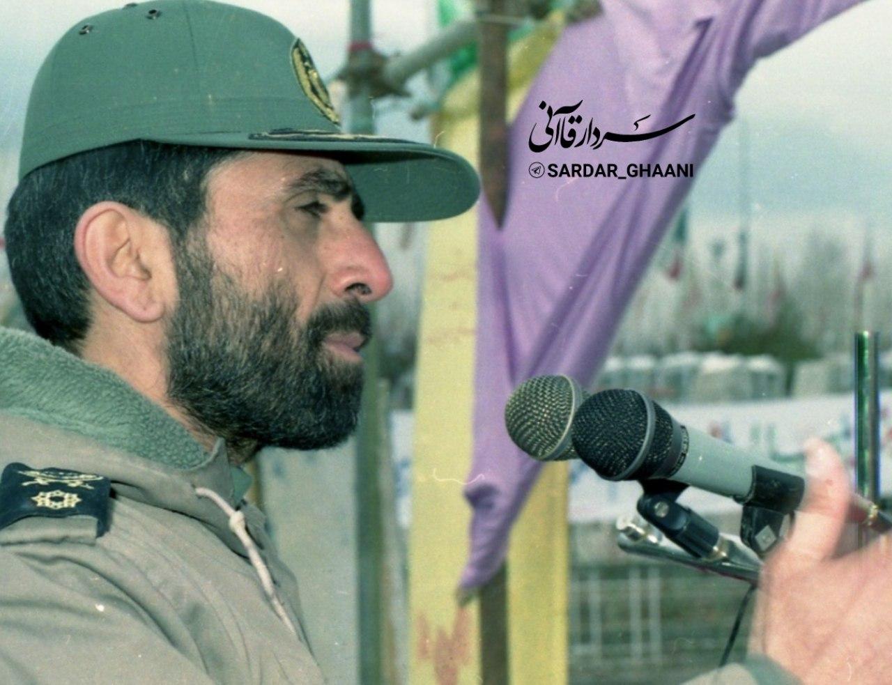 تصویر دیده نشده از سردار قاآنی