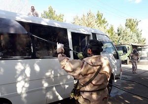 برگزاری رزمایش مقابله با کرونا در کردستان
