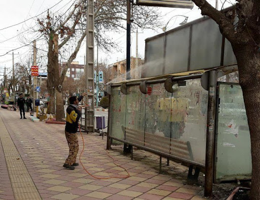 سطح شهر شیراز ضدعفونی می‌شود