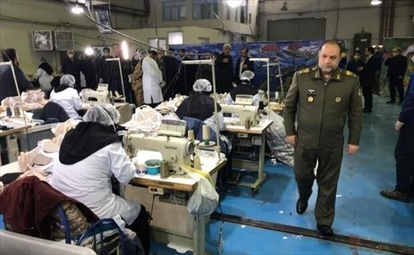 اقدامات ضد کرونایی نیروهای مسلح؛ از تولید ماسک توسط وزارت دفاع تا تشکیل قرارگاه پزشکی سپاه اقدامات ضد کرونایی نیروهای مسلح؛ از تولید ماسک توسط وزارت دفاع تا تشکیل قرارگاه پزشکی سپاه
